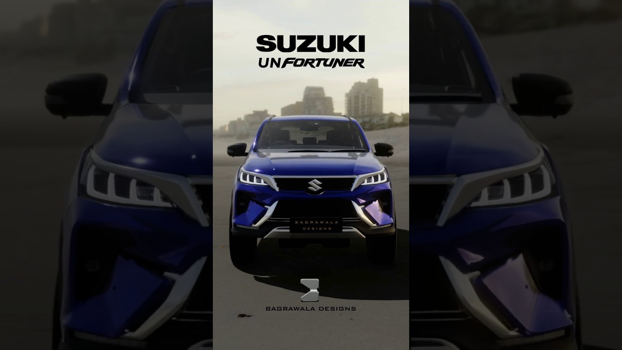 Suzuki rebadged Fortuner 😂 #suzuki #fortuner #suzukiinvicto #bagrawaladesigns