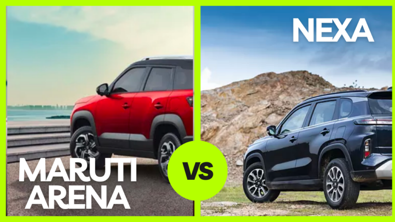 Maruti Suzuki and Nexa differences