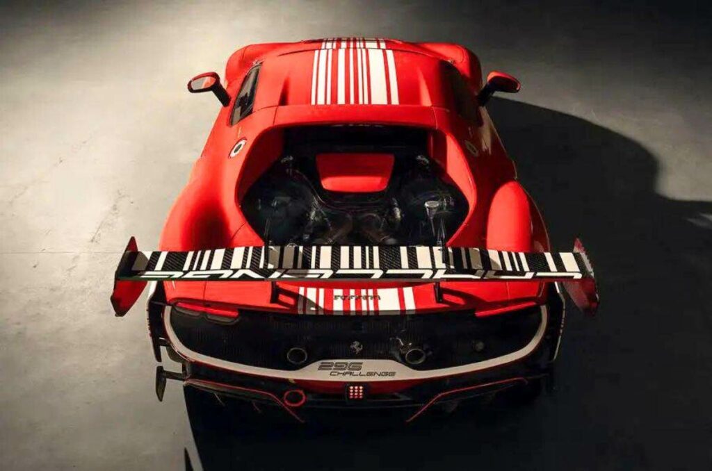 Ferrari 296 Challenge Powertrain