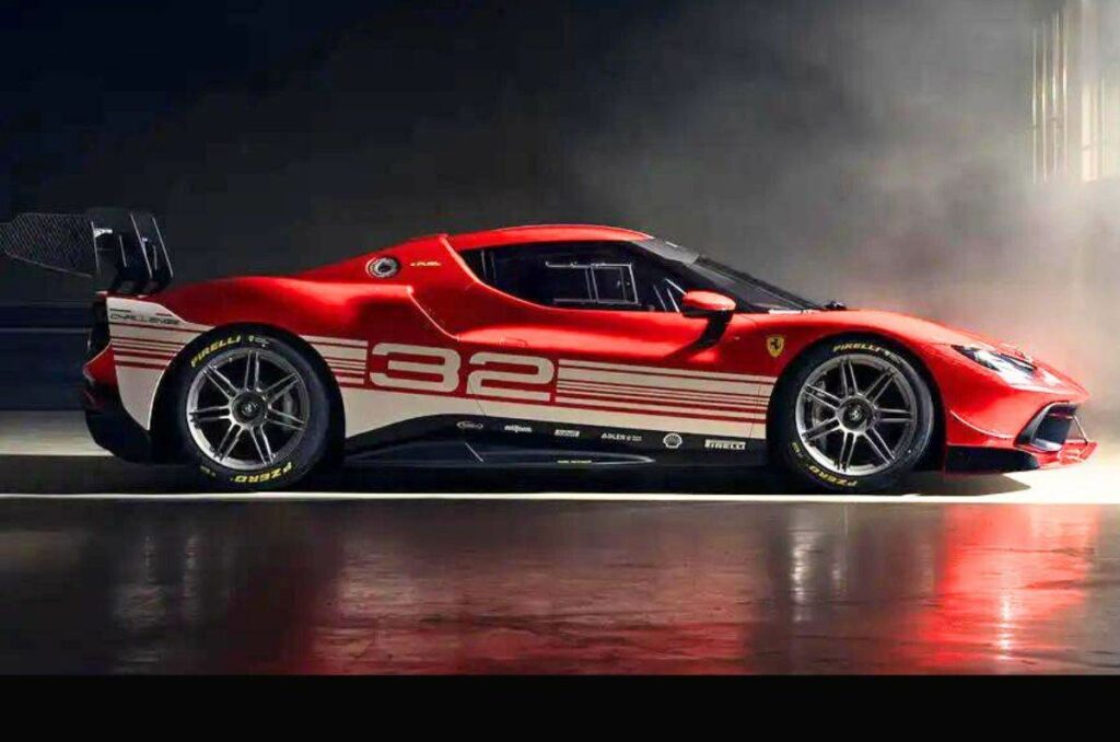 Ferrari 296 Challenge aerodynamics