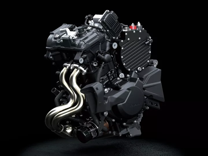Kawasaki Ninja 7 Hybrid engine