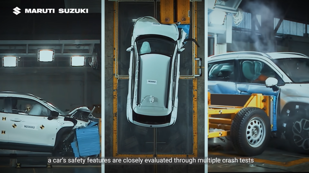 Maruti Suzuki Fronx Crash test