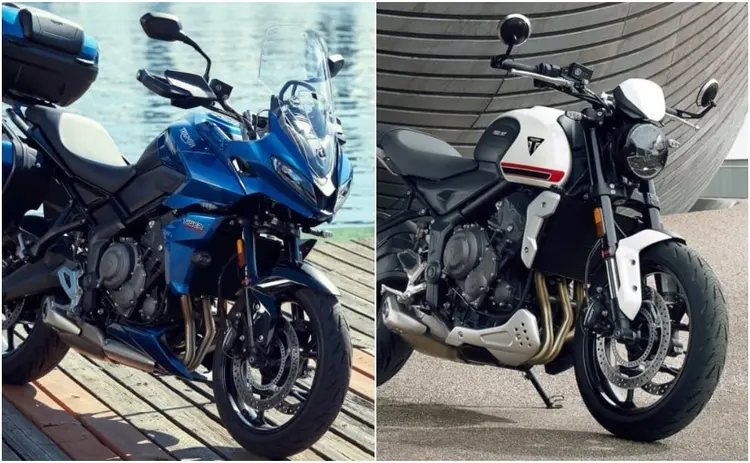 Triumph Tiger sport and Trident 660s