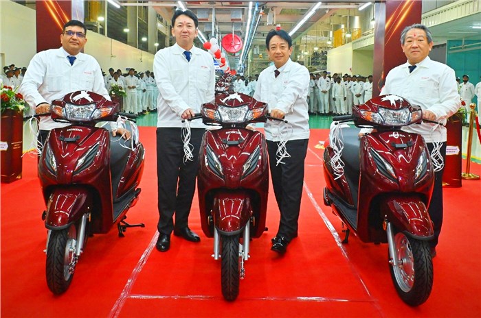 Honda adds 3rd Assembly line to its Scooter only plant