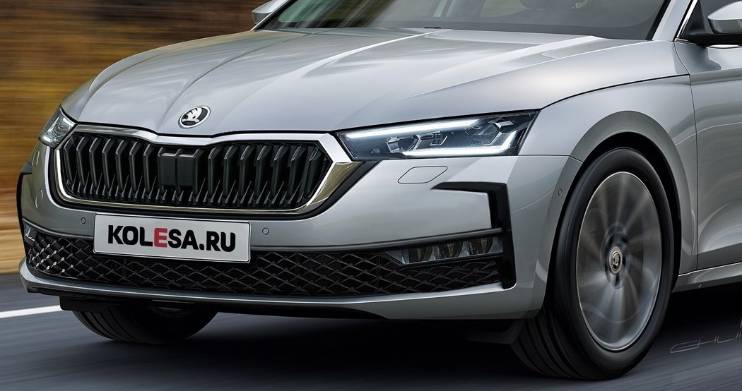 Skoda Octavia Facelift to debut in Feb 2024 - MotoMotar