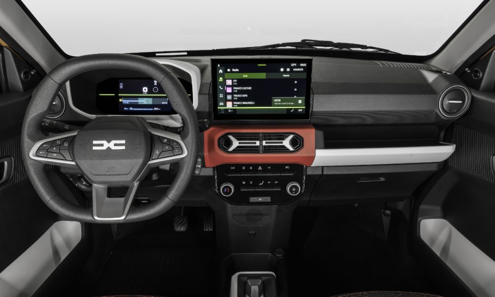 Dacia Spring EV interior