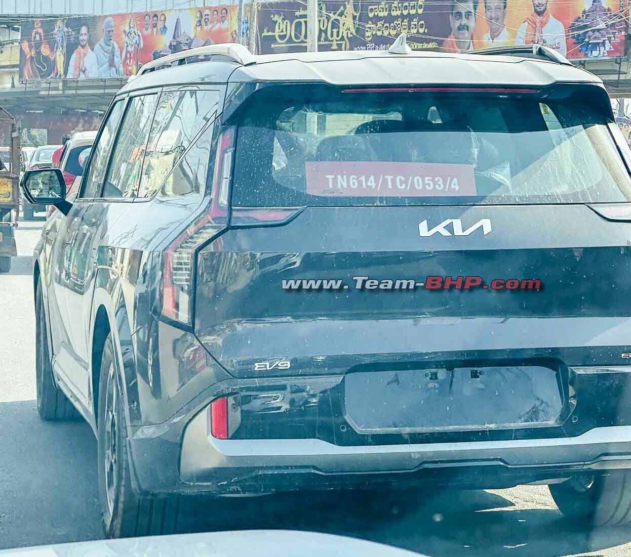 Kia EV9 in india rear