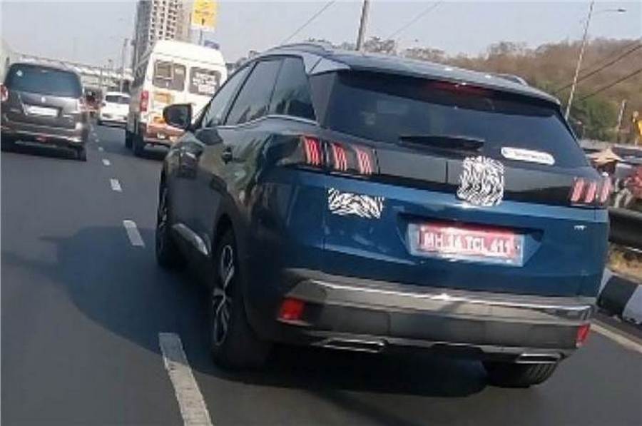 Peugeot 3008 SUV Spied in India