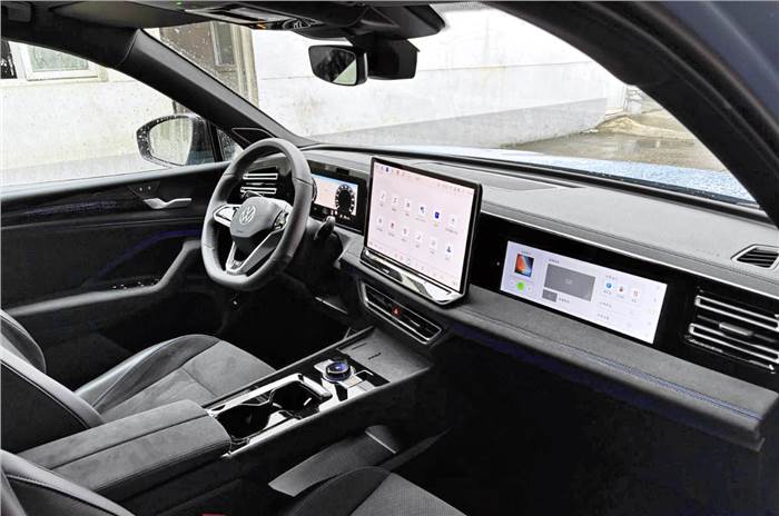VW Tayron Interior leaked