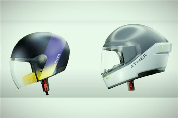 Ather Halo and Halo bit helmets