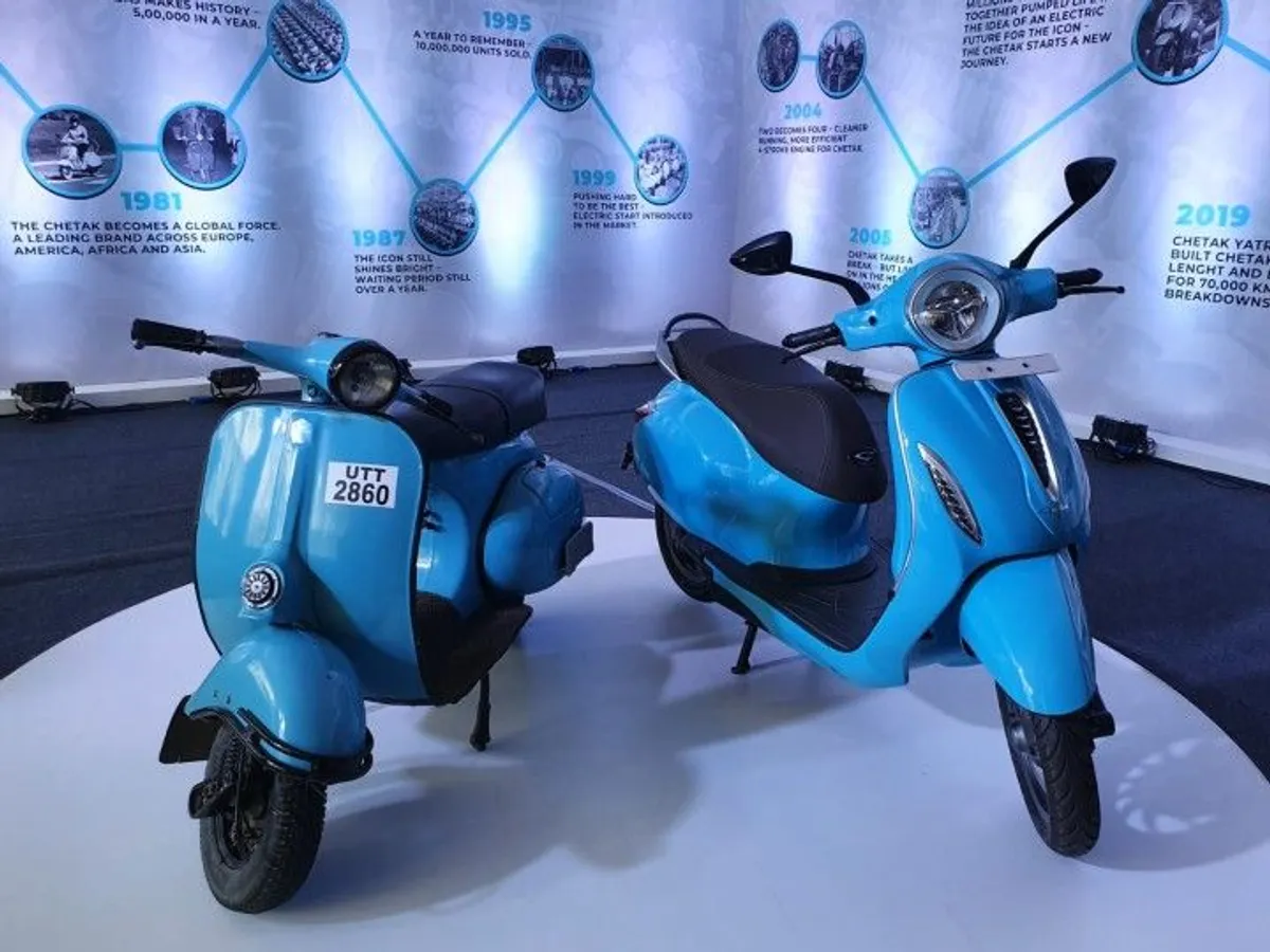 Bajaj Using Chetak Brand To Explore Hydrogen powered Vehicles