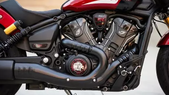 Indian Scout 2025 engine 1