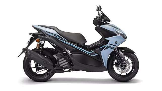 Yamaha Aerox 155 Gets New Colours Blue