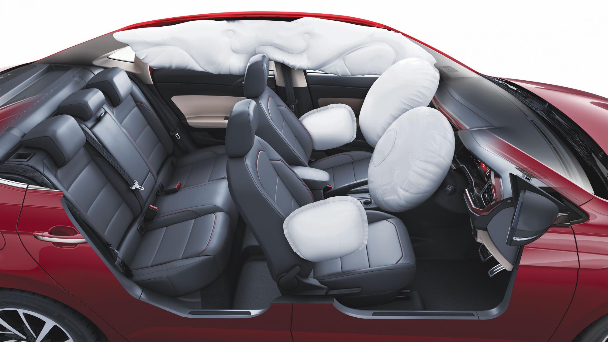 VW VIrtus 6 airbags update
