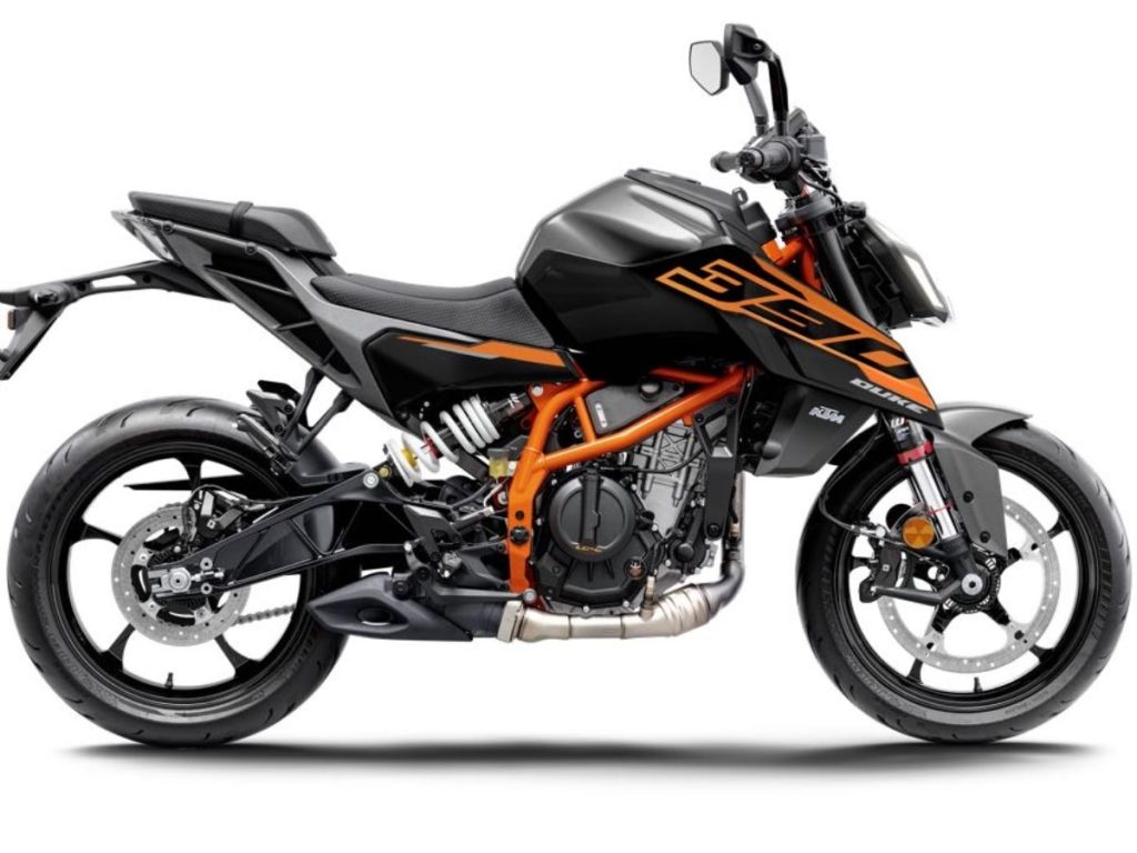 2025 KTM Duke 390 new colour'