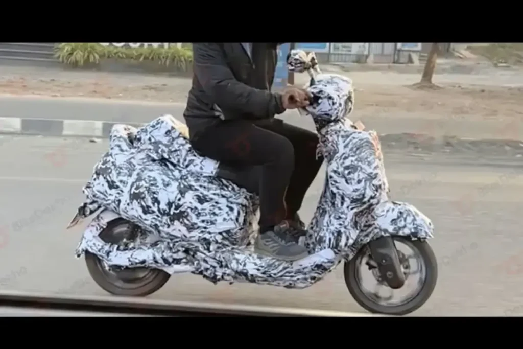 Bajaj New Electric scooter spotted Chetak