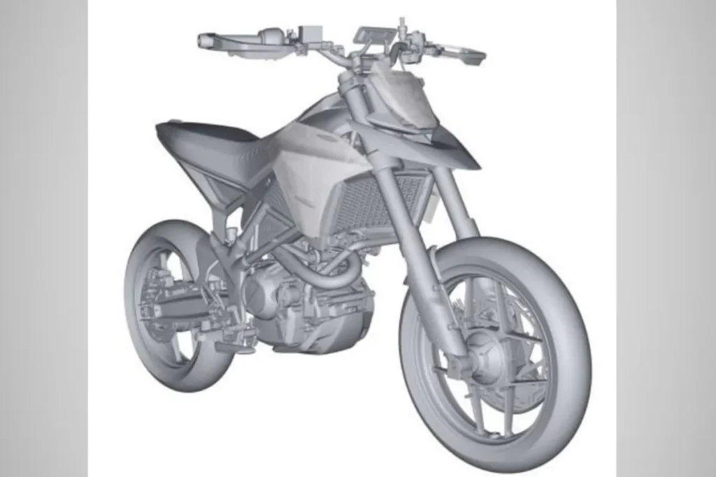 TVS Patents RTS X 300 Supermoto, spied in India 1 TVS RTS X 300 Supermoto Patented