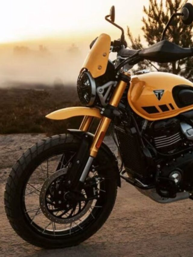 Triumph Scrambler 400 XC Launched in India