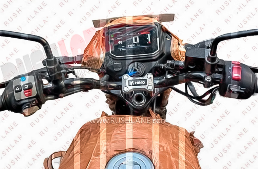 Updated Hero Glamour Spied with Cruise Control