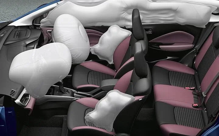 fronx 6 airbag protection safety feature