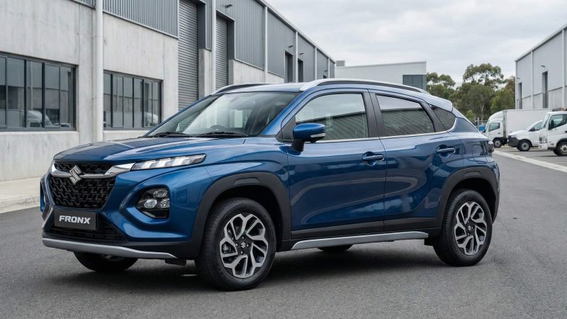 fronx front view urban lifestyle crossover