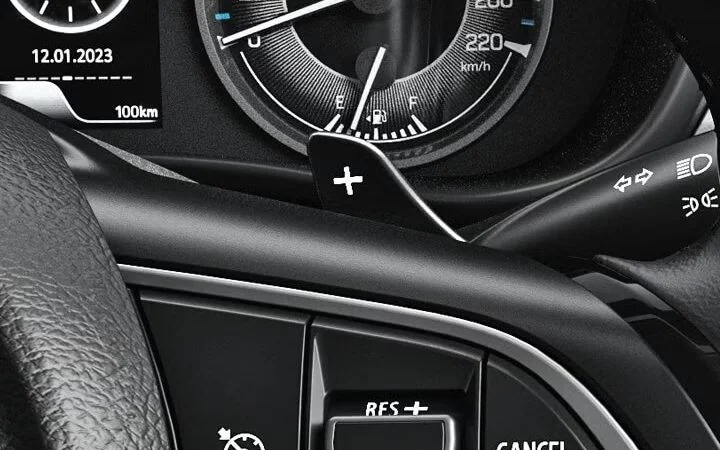 fronx paddle shifters sporty driving control