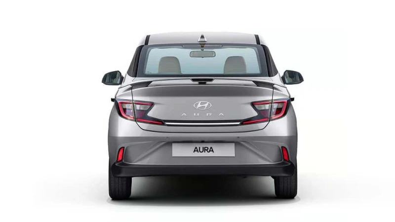 hyundai aura india rear exterior led tail lamps