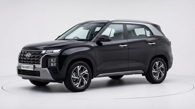 hyundai creta facelift side view india specs