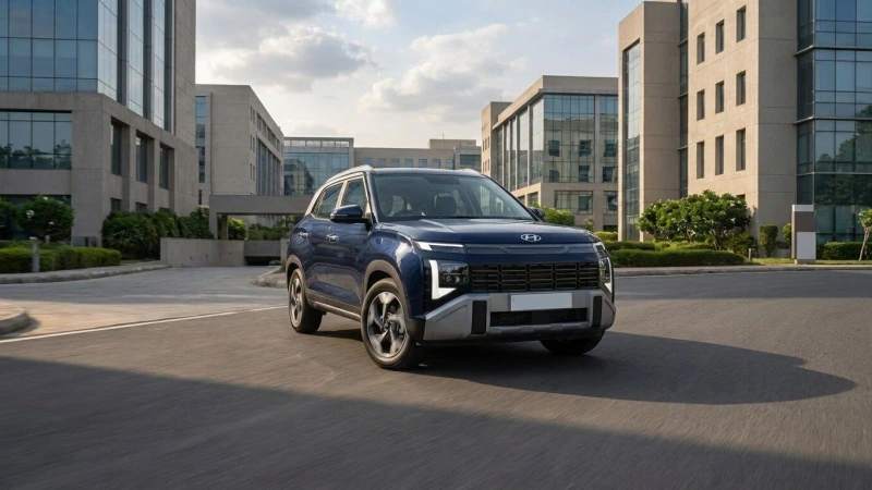 hyundai venue india compact dimensions city parking