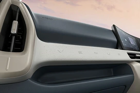 hyundai venue india dashboard finish premium materials