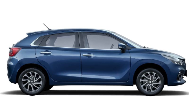 maruti baleno side view dimensions specifications