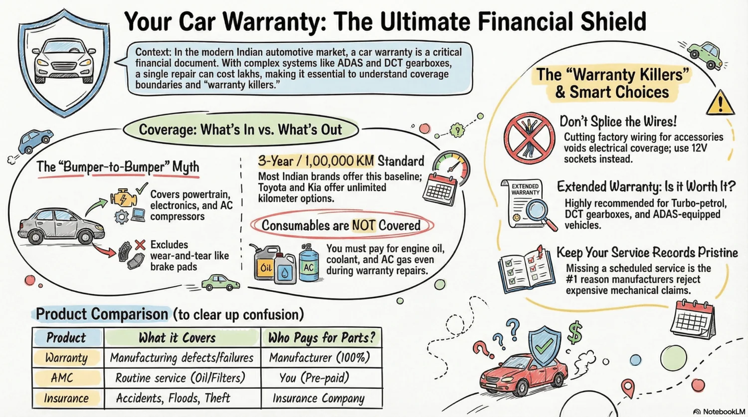 Car Warranty Explained What It Covers in India Car Warranty Explained What It Covers in India