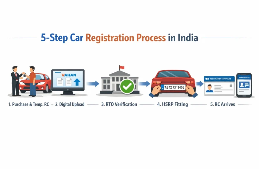 Car Registration Process in India 2026: Complete Step-by-Step Guide