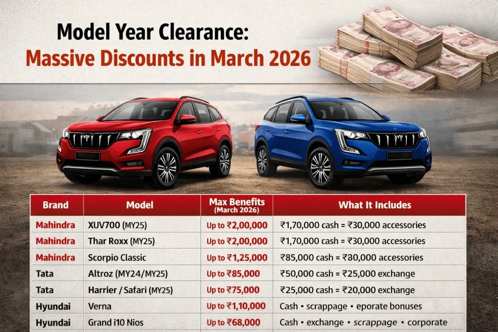 march 2026 car discounts brand wise india (1)