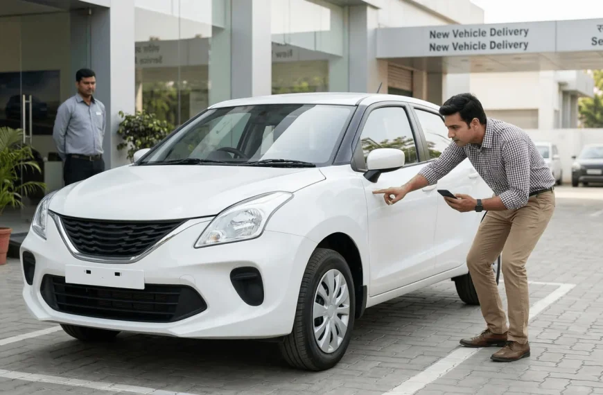 New Car Delivery Checklist India: 20+ Points to Inspect Before You Drive Off