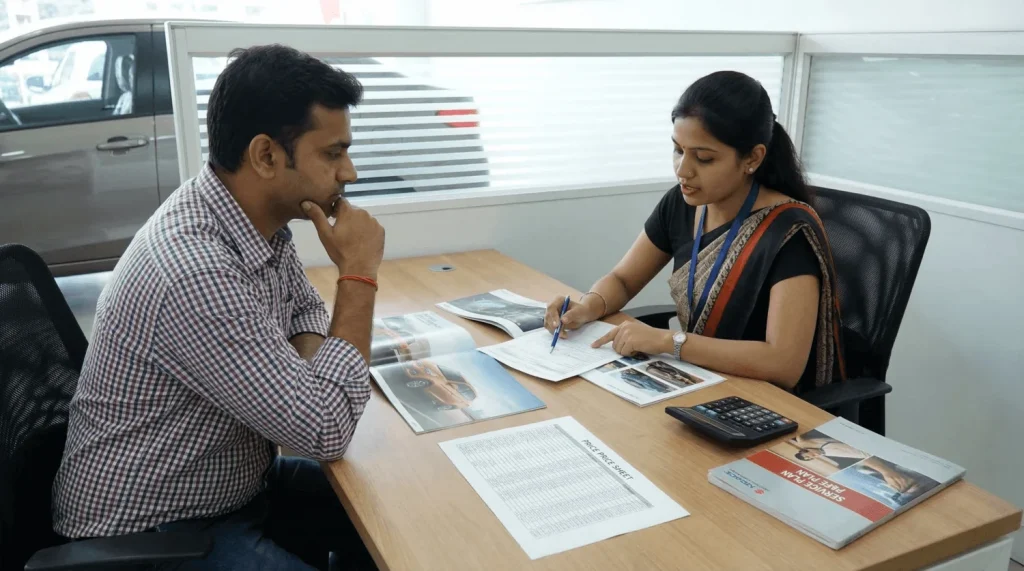 Questions to ask car dealer after test drive about pricing and service