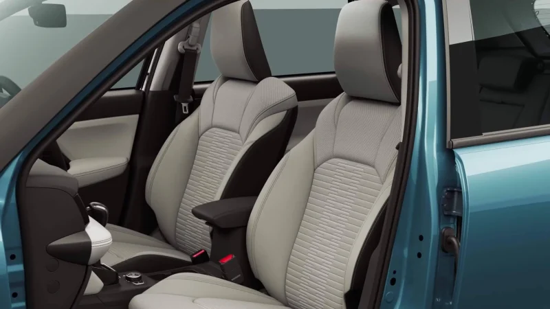 victoris dual tone premium seats beige black