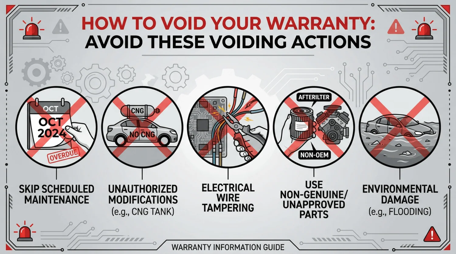 what voids car warranty india what voids car warranty india