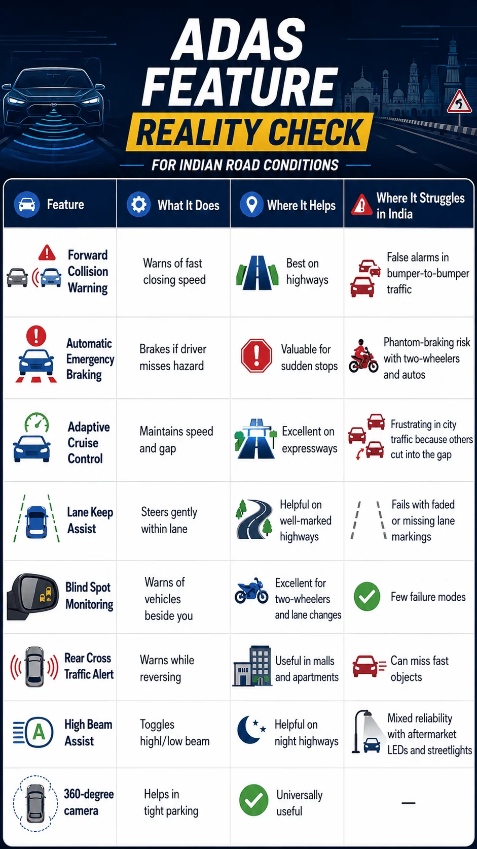 adas cars india feature reality motomotar.com