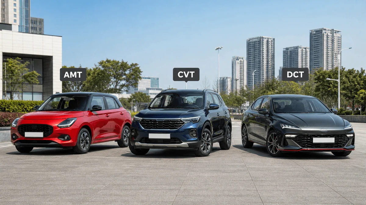 best amt cvt dct cars india