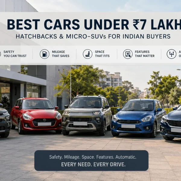 MotoMotar 8 Best Cars Under 7 Lakhs in India 2026: Top 10 Picks With Variants