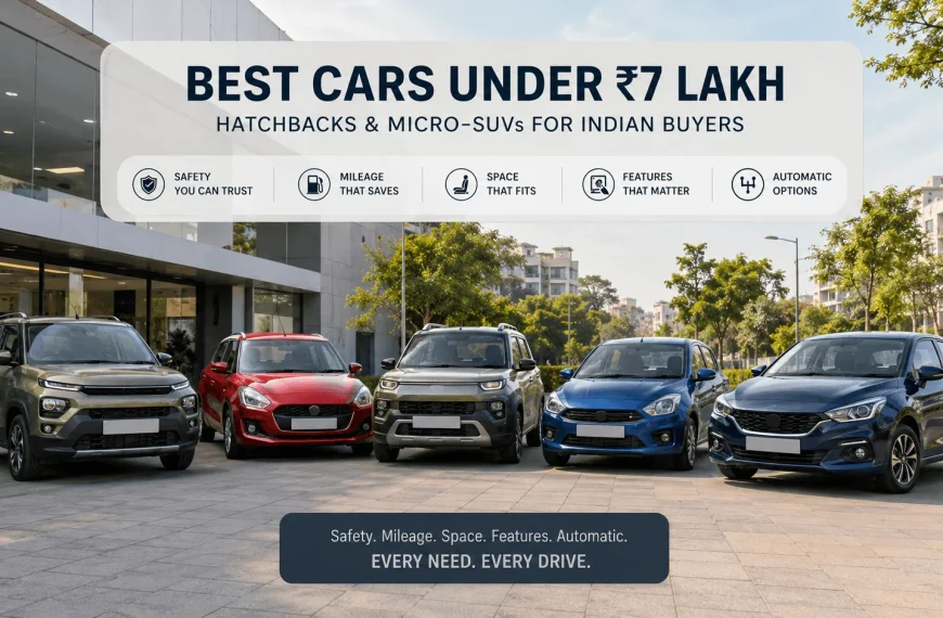 MotoMotar 7 Best Cars Under 7 Lakhs in India 2026: Top 10 Picks With Variants