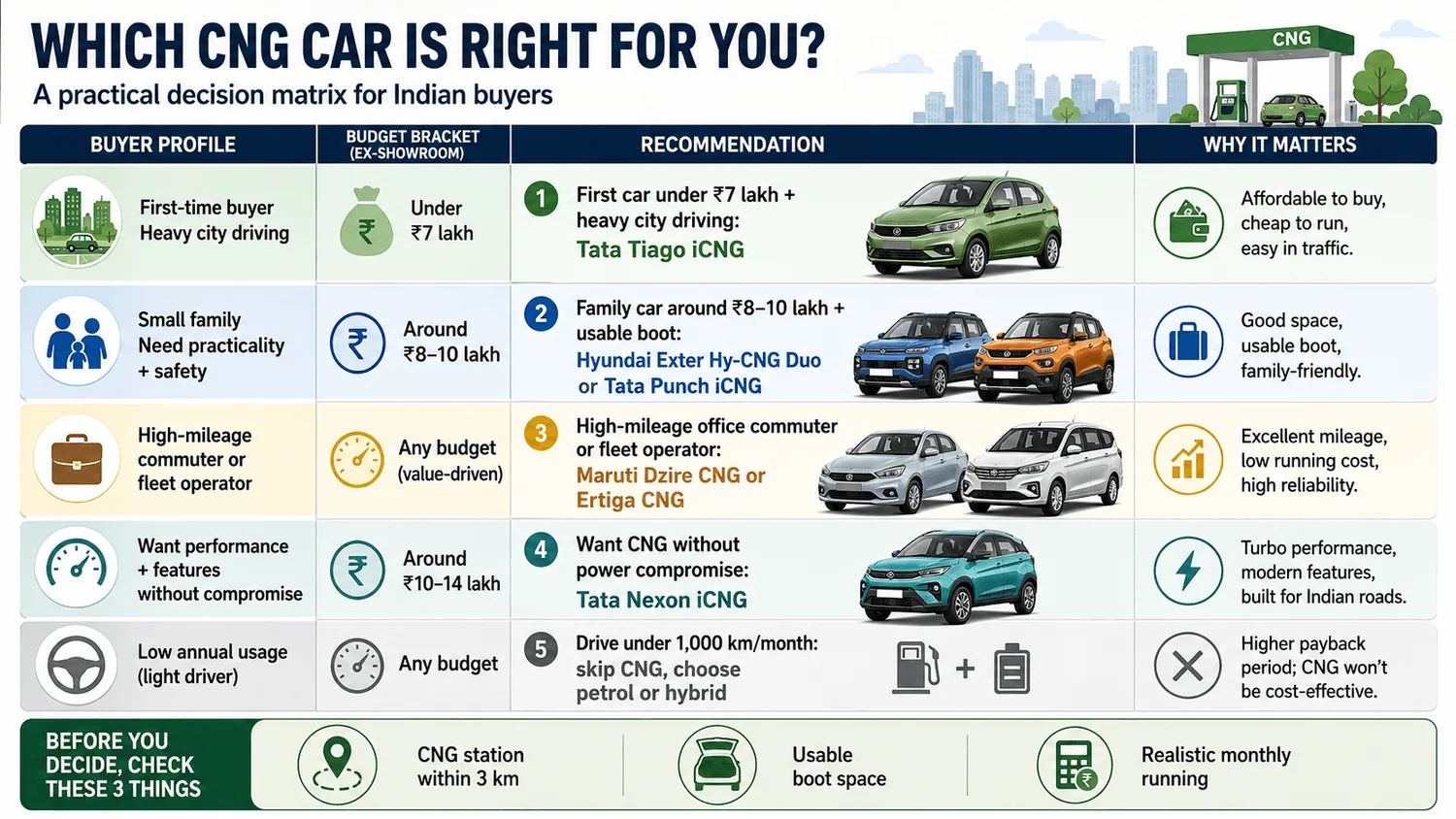 best cng car recommendation by budget 2026 best cng car recommendation by budget 2026