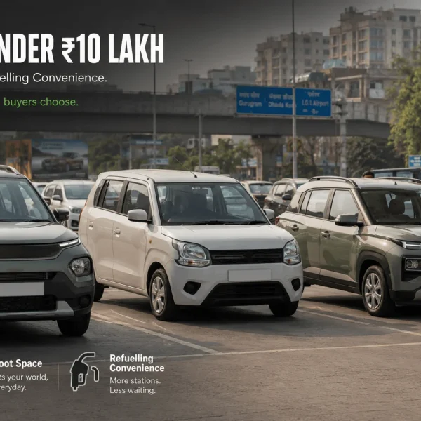 Best CNG Cars Under 10 Lakhs in India (2026)