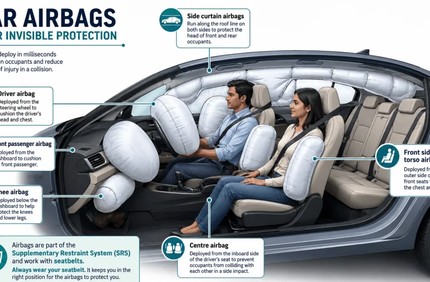 Car Airbags Explained: Types and Why the 6-Airbag Count Matters