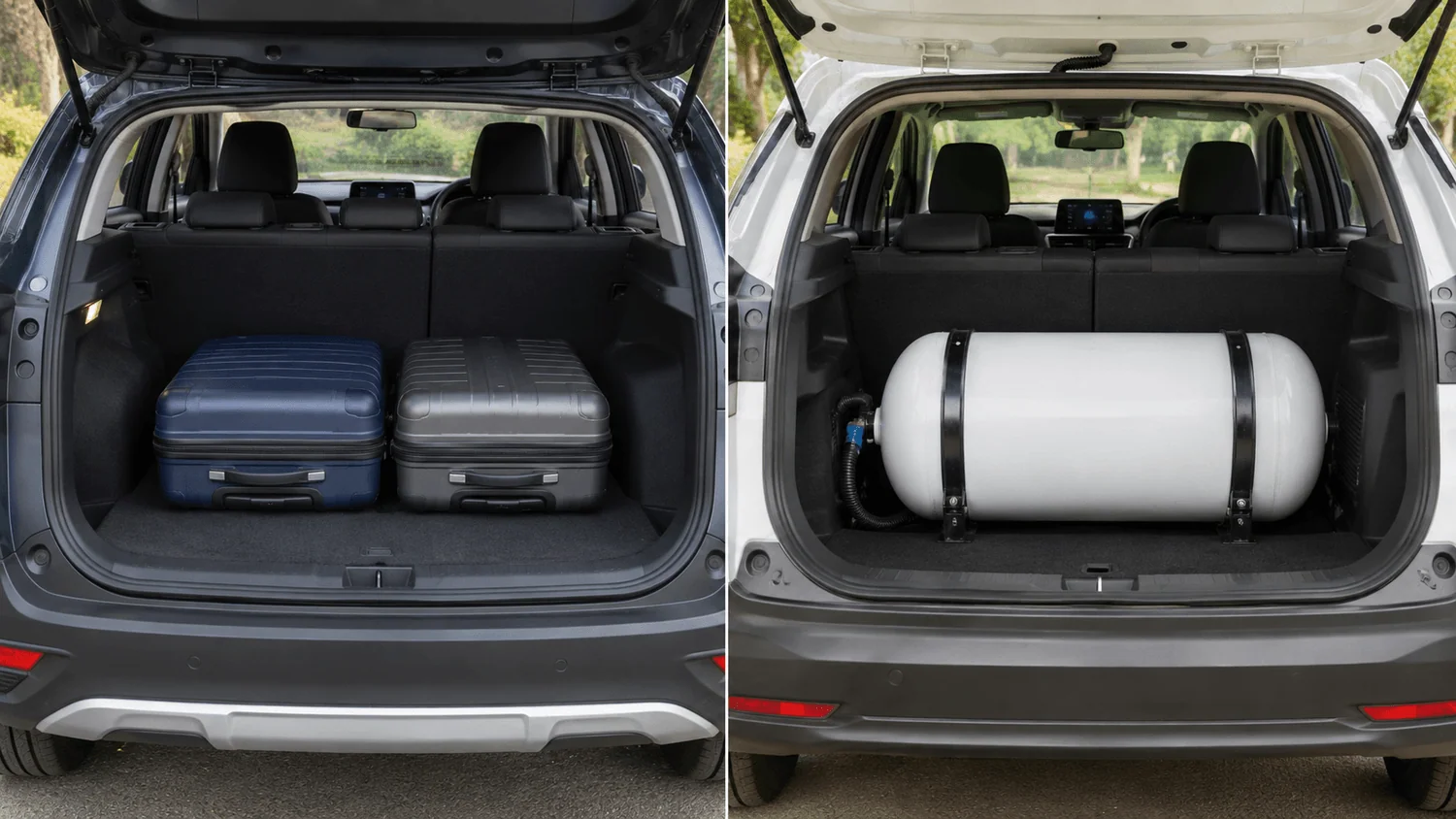 cng boot space comparison nexon vs brezza cng boot space comparison nexon vs brezza