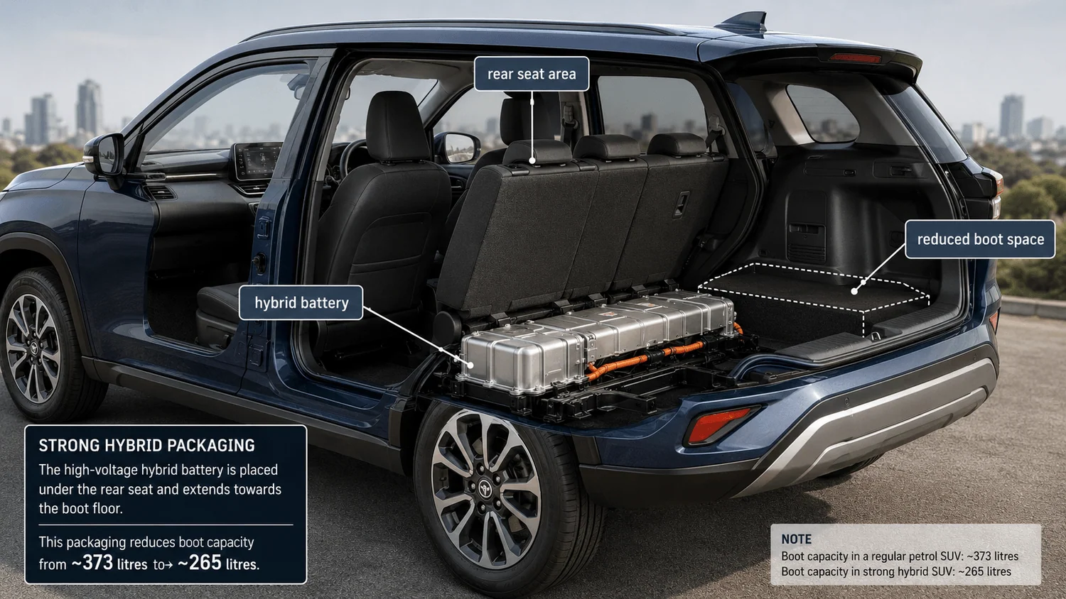 grand vitara strong hybrid battery boot space grand vitara strong hybrid battery boot space