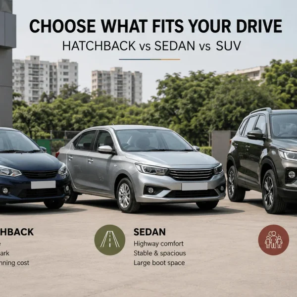 MotoMotar 8 Hatchback vs Sedan vs SUV: Which Should You Buy in India (2026)?