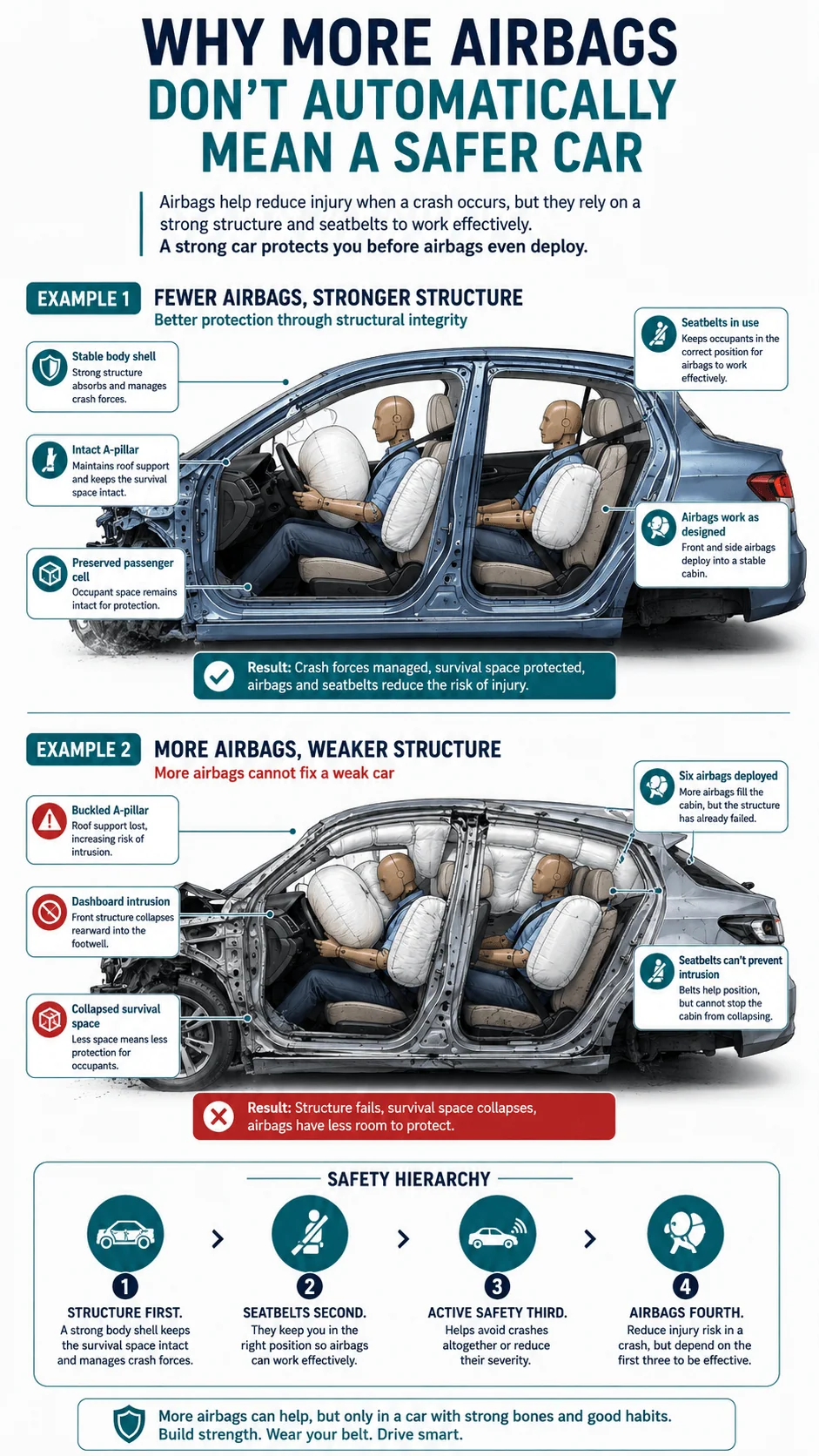 more airbags safer car comparison more airbags safer car comparison
