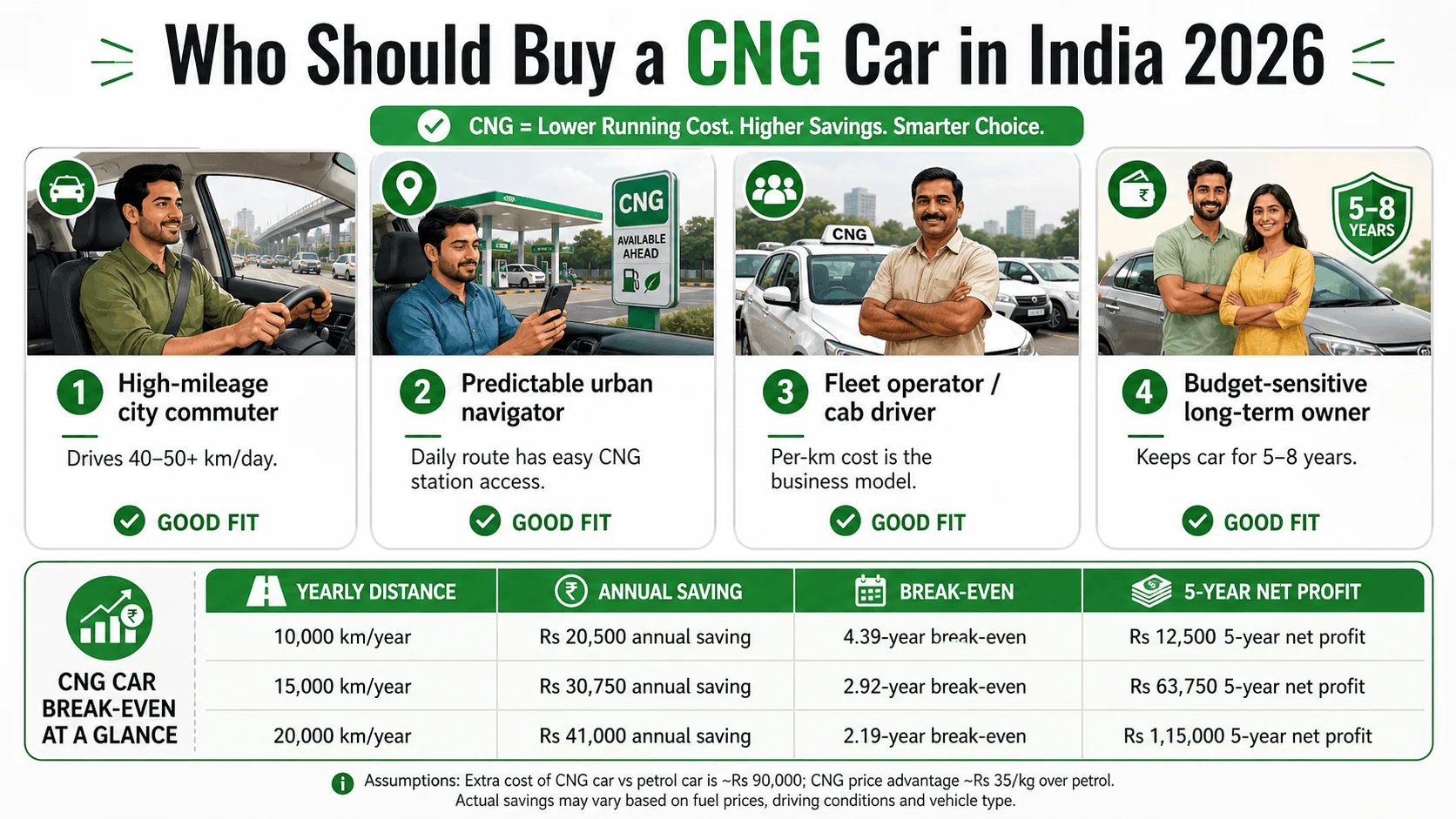 should i buy cng car india decision framework